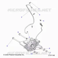 TREN, FRONT GEARCASE