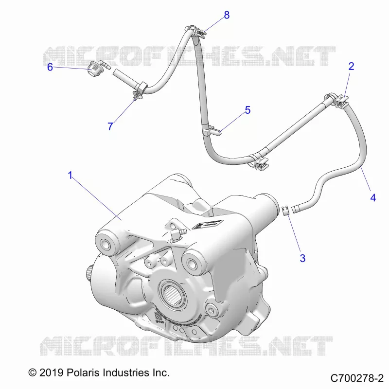 DRIVE TRAIN, FRONT MONTAJE DE ENGRANAJES