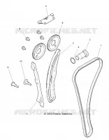 la cadena de levas AND TENSIONER