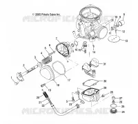 MOTOR, CARBURADOR, LOWER