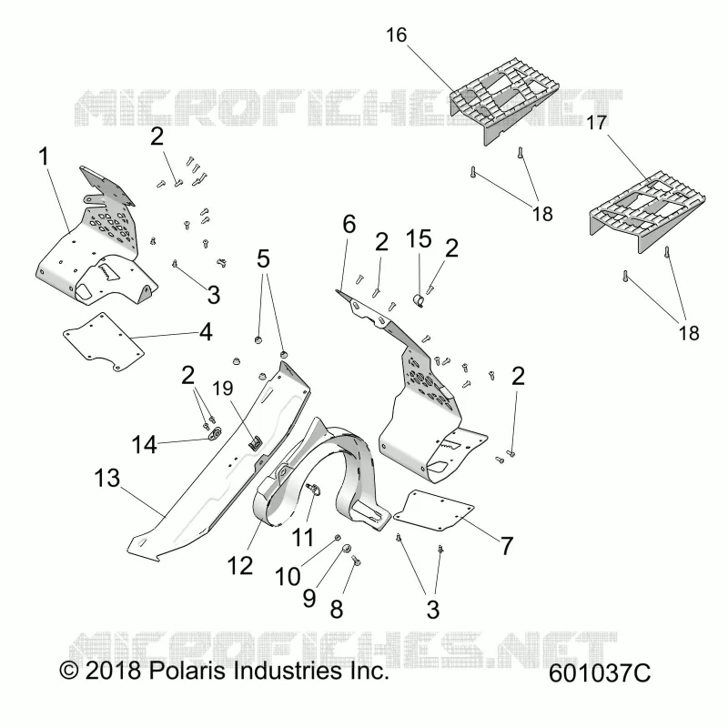 CHASSIS, CLUTCH GUARD AND REPOSAPIÃ‰SS