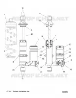 SUSPENSION, CHOQUE FRONTAL TRACK (ADVENTURE, XC)