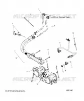 FUEL SYSTEM, RAIL, LINES AND ACELERADOR BODY