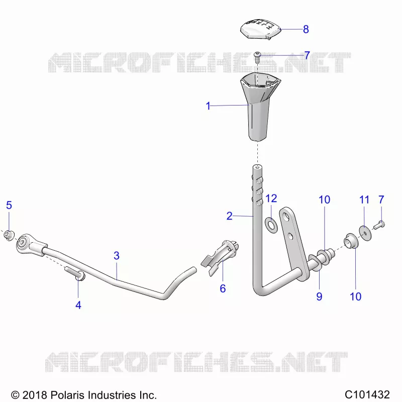 TREN, GEAR SELECTOR