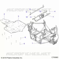 CHASSIS, MAIN FRAME AND ESQUÃD PLATES