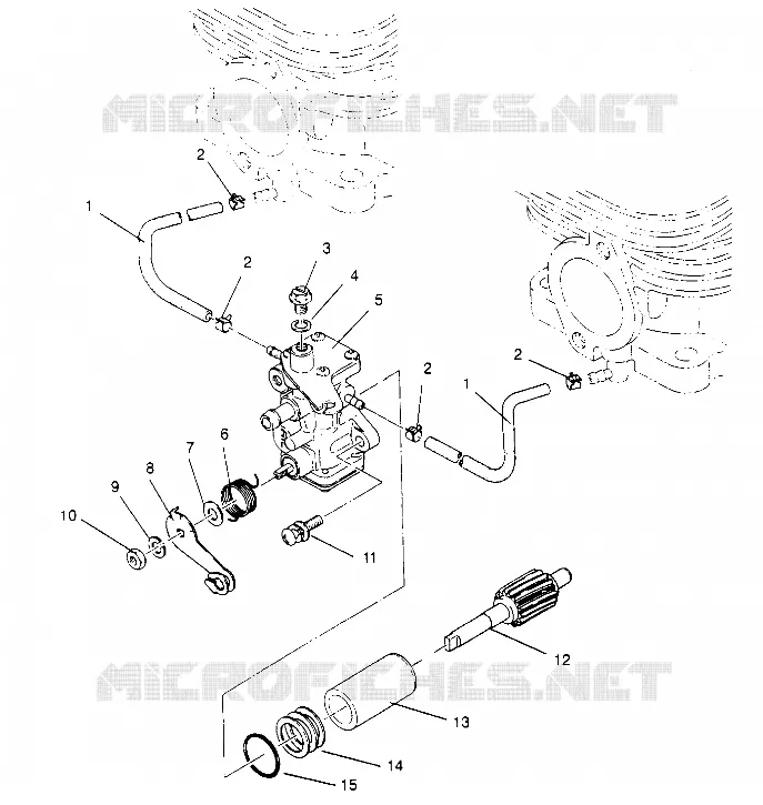 Bomba de aceite SPORT 0950443, SPORT TOURING 0950243  and EUROPEAN SPORT (4928822882D002)