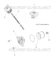 ENGINE, FILTRO DE ACEITE, DIPSTICK AND FILL CAP
