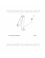 CHASSIS, GASOLINA TANK SUPPORT BRACKET