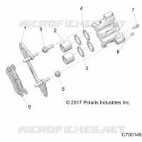 BRAKES, PINZA TRASERA