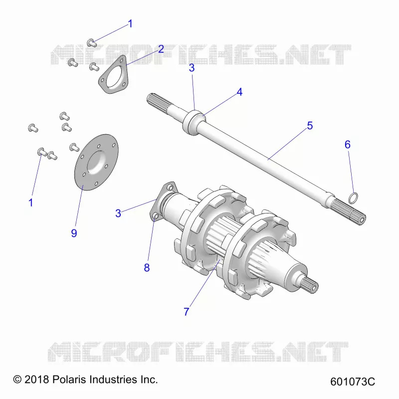 DRIVE TRAIN, JACKSHAFT AND EJE DE TRANSMISIÃ“N