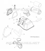 MOTOR, TOMA DE AIRE (BUILT 10/23/10 AND AFTER)