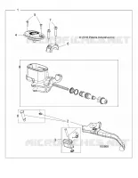BRAKES, FRONT BRAKE LEVER AND CILINDRO MAESTRO (FROM 3/12/2018)