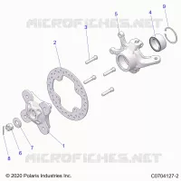 SUSPENSIÃ“N DELANTERA CARRIER- Z21NAM99AG (C0704127-2)