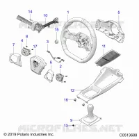 CONTROLES, HAND CONTROLES MANUAL- T23AALHB/GB (C0513688)