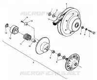 accionado de embrague ASSEMBLY 4X4 350L W938139 (4924052405026A)