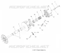 TREN, PRIMARY CLUTCH