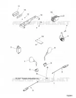 LA LUZ DE PLACA LIGHT, TURN SIGNAL AND HORN