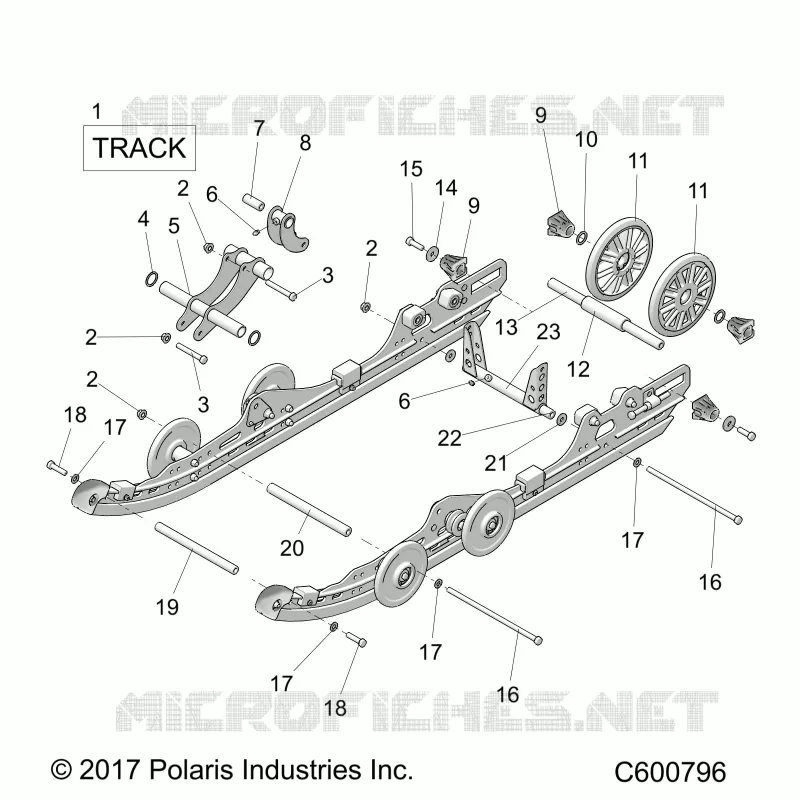 SUSPENSION TRASERA AND TRACK
