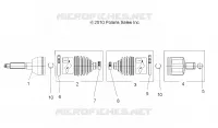 DRIVE TRAIN, TRANSMISION DELANTERA SHAFT
