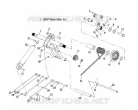 SUSPENSION, TRASERO ARM PAR, and CHOQUE