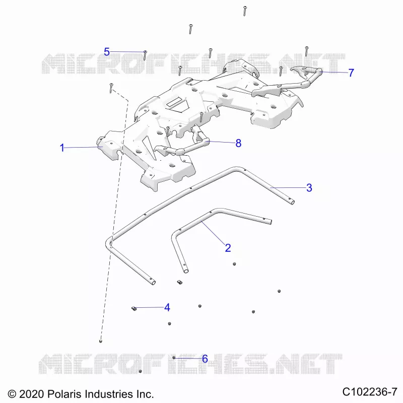 CARROCERÍA POSTERIOR RACK AND HAND GRIPS