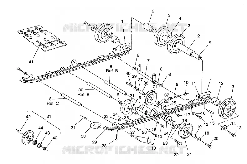 CONJUNTO DE SUSPENSIÓN XLT SP/0930667 (4923012301020A)