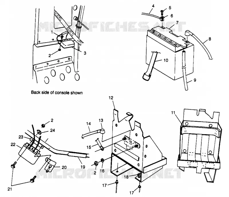 CAJA DE BATERIA XLT TOURING 0973357 and EUROPEAN XLT TOURING E973357 (4937723772C003)