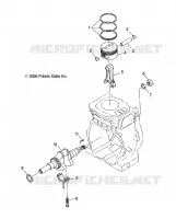 ENGINE, PISTON AND CIGUEÑAL