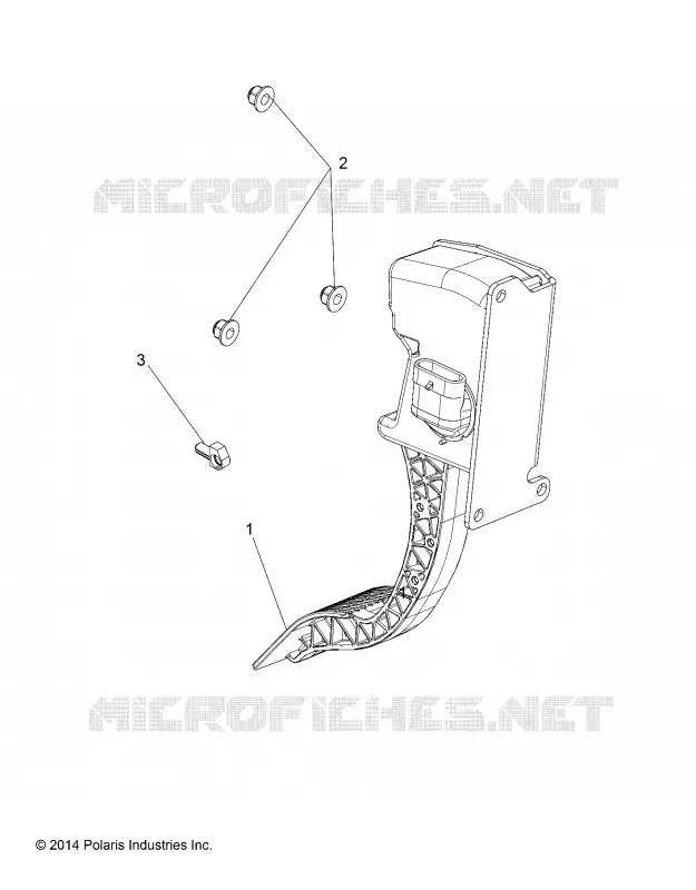 ENGINE, PEDAL DEL ACELERADOR