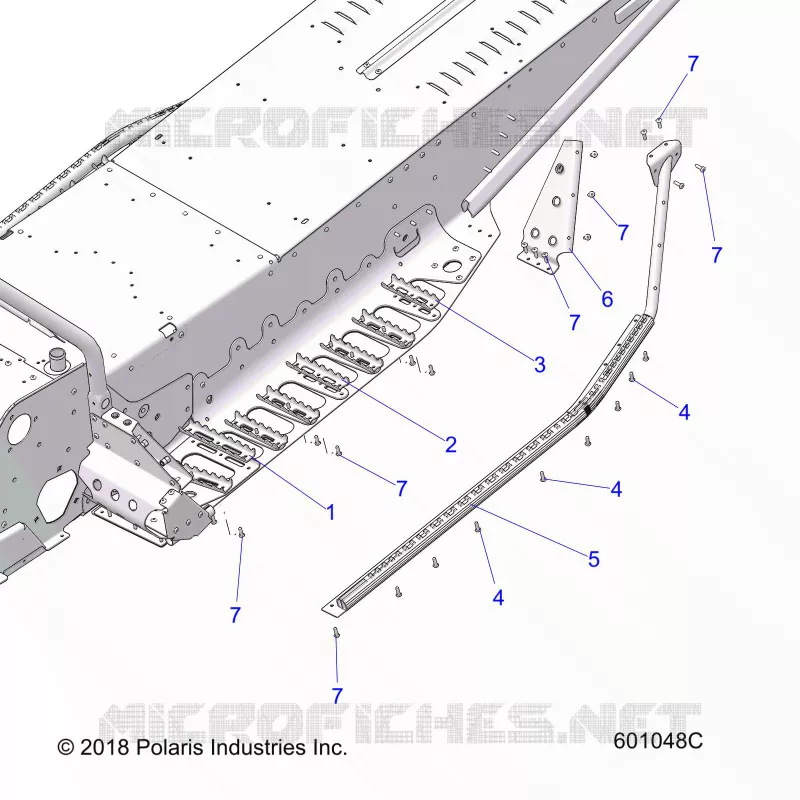 CHASSIS, TÃŠNEL GRIPS AND CLEATS