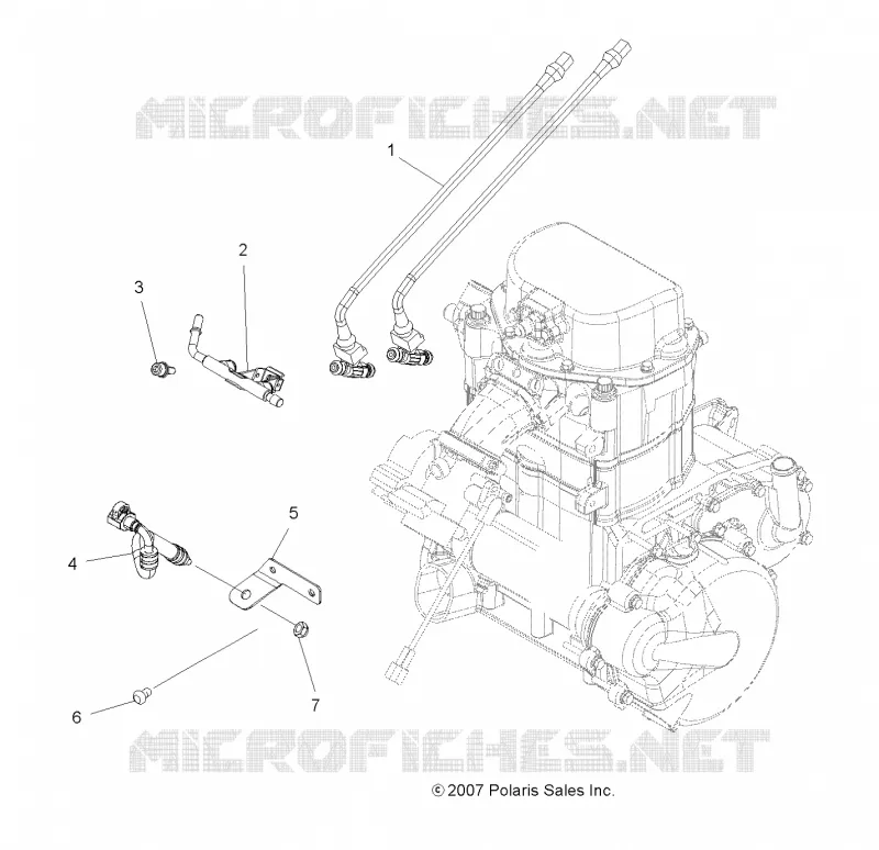 MOTOR, INYECTOR DE COMBUSTIBLE