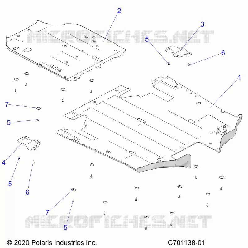 CHASSIS, ESQUÃD PLATES