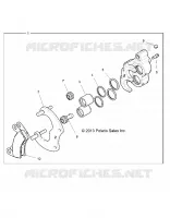 BRAKES, PINZA TRASERA