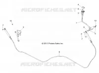 TREN, SHIFT LEVER AND CABLE