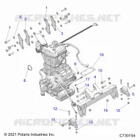 ENGINE, TRANSMISIÃ“N MOUNTING & LONG BLOCK