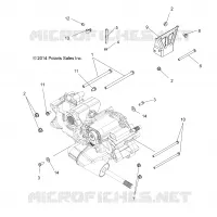 TREN, MAIN GEARCASE MOUNTING