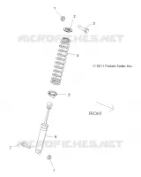 SUSPENSION, SHOCK TRASERO MOUNTING
