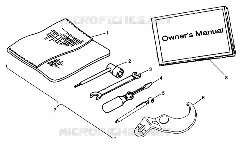 KIT DE HERRAMIENTA Sport 400L W98BA38C (4947234723C005)