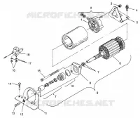 MOTOR DE ARRANQUE CLASSIC TOURING 0983365 and EUROPEAN CLASSIC TOURING E983365 (4942484248D004)