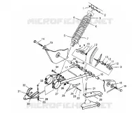 El balanceo del brazo y CHOQUE  2x4 400L W957540 (4930093009B009)