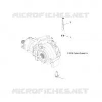 TREN, GEARCASE MOUNTING, FRONT