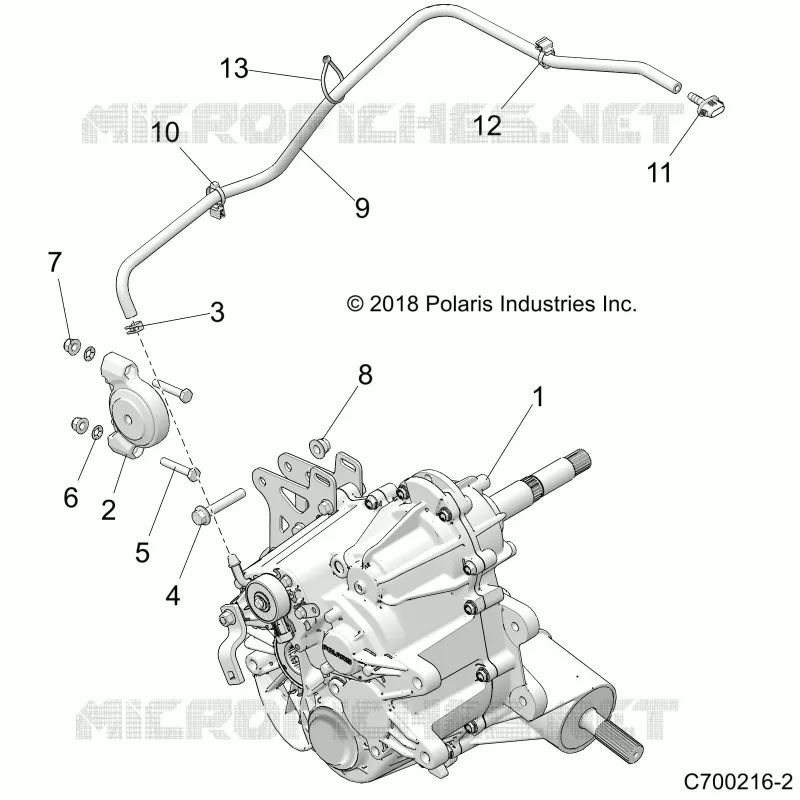 DRIVE TRAIN, MAIN MONTAJE DE ENGRANAJES