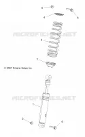 SUSPENSION, CHOQUE FRONTAL