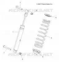 SUSPENSION, CHOQUE, REAR