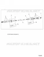TREN, REAR DRIVE SHAFT
