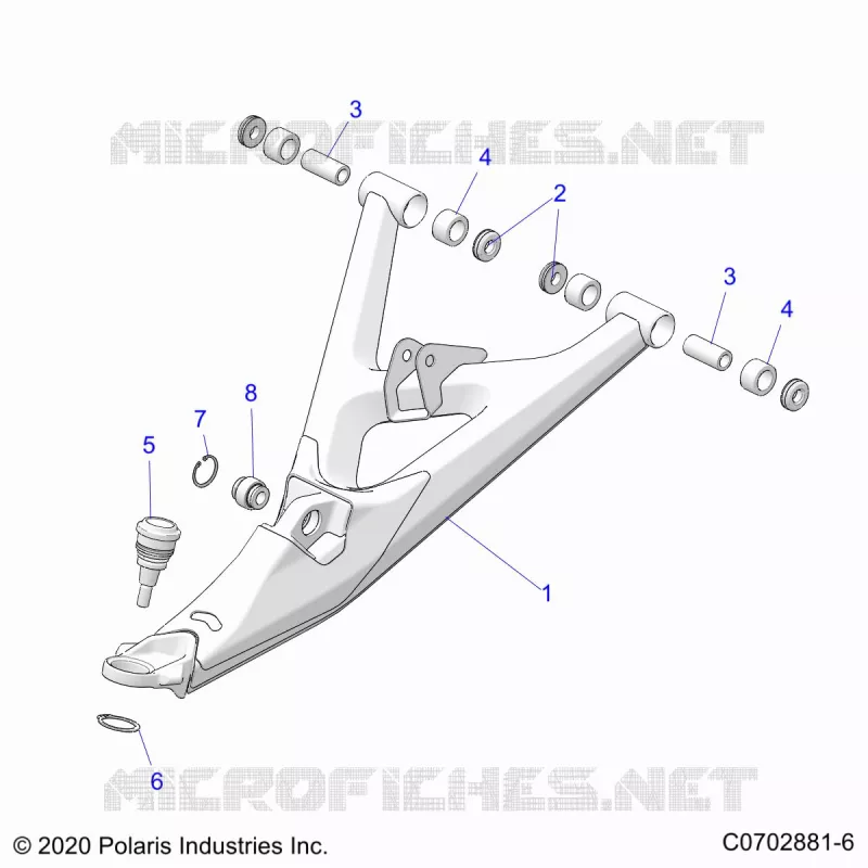 SUSPENSIÃ“N DELANTERA CONTROL ARMS LOWER