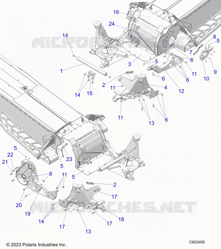 CHASIS, BULKHEAD ASM.