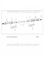 TREN, HALF SHAFT, FRONT