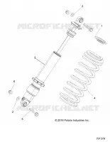 SUSPENSION TRASERA SHOCK MOUNTING