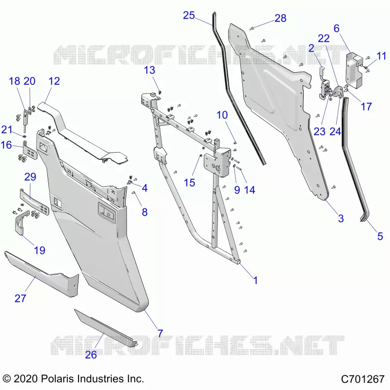 CARROCERÍA POSTERIOR DOORS